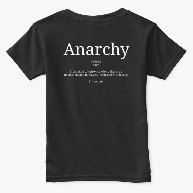 Anarchy Pyramid w/def of 'anarchy'